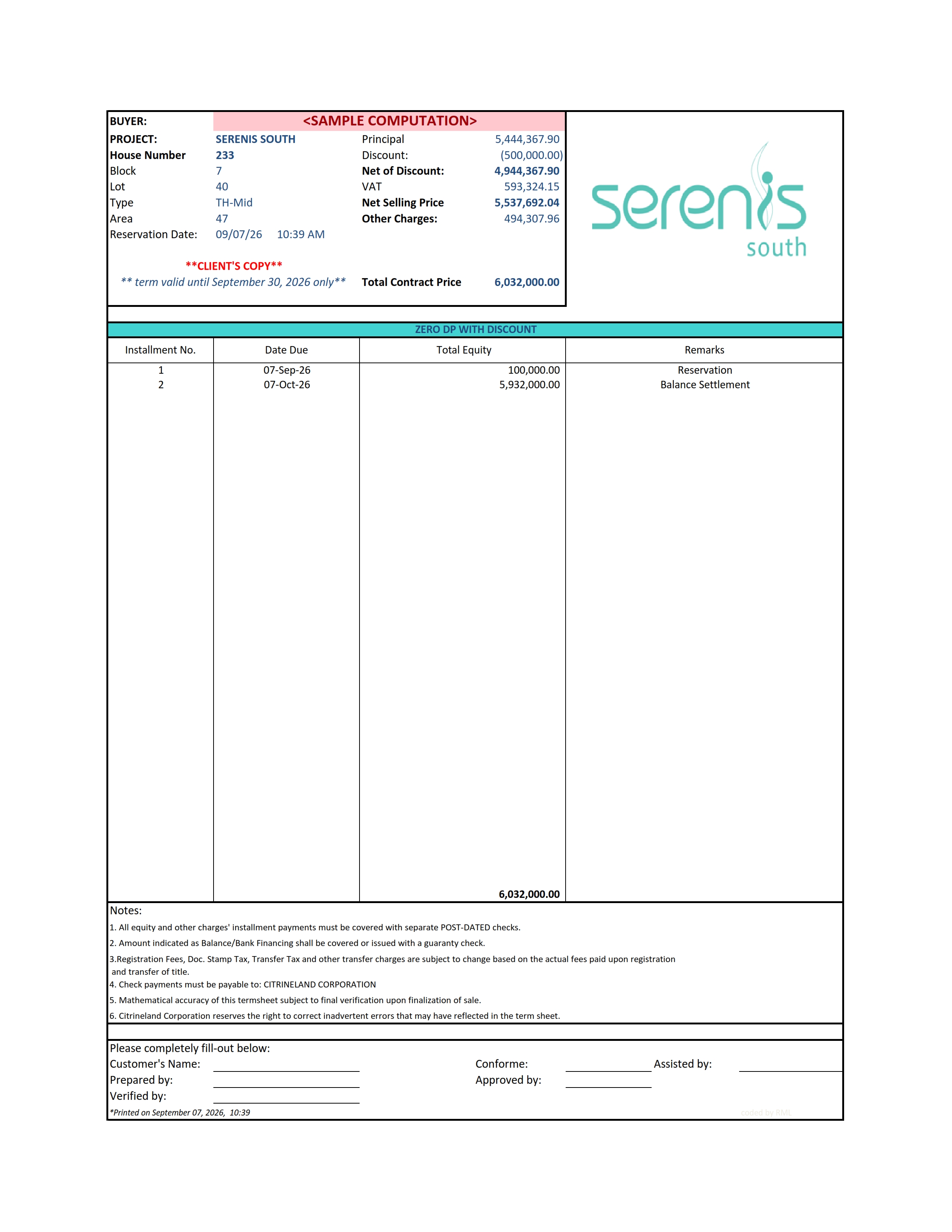 Interior one